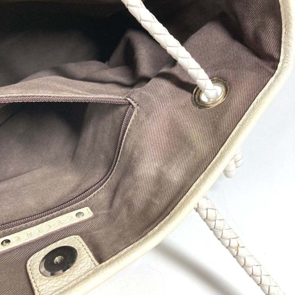 CELINE Vintage Logo Macadam Tote Bag, Shoulder Leather, Canvas, Men's & Women... - Picture 13 of 15